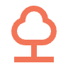 Nature or Picnic Icon or Greenery | Apricot Nature or Picnic Icon or Greenery | Apricot